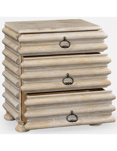 Chest of Drawers Rustic walnut chest of drawer