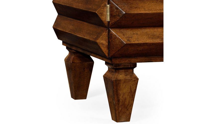 Display Cabinets and Armories Walnut dresser armoire