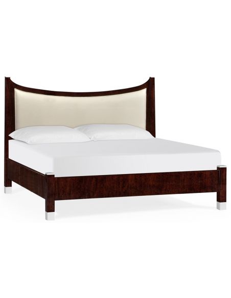 Queen and King Sized Beds Bed leather headboard
