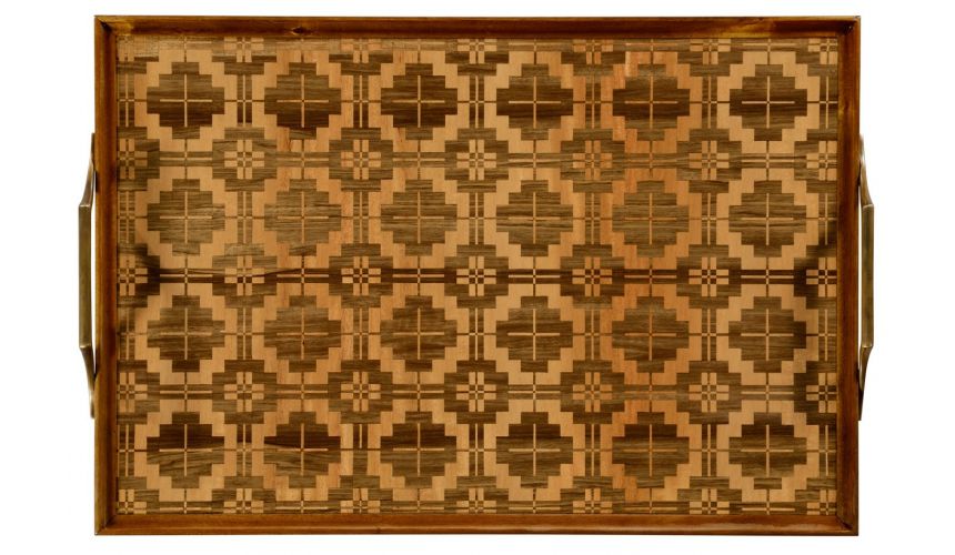 Tabletop Decor Rectangular inlaid tray