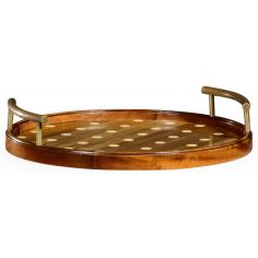 Tabletop Decor Circular polka dot tray different 2