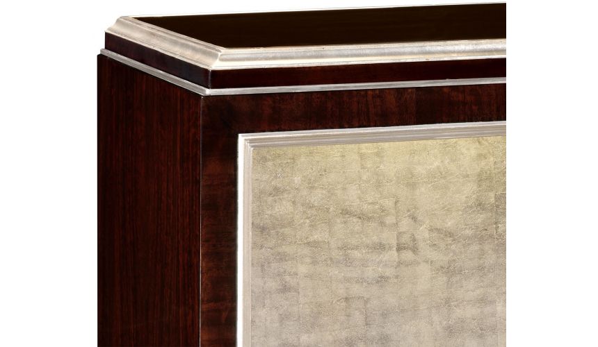 Bookcases Chic stainless steel bookcase