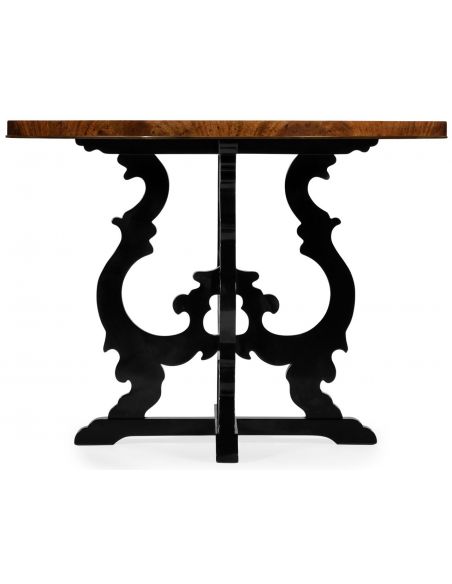Foyer and Center Tables Brown mahogany center table