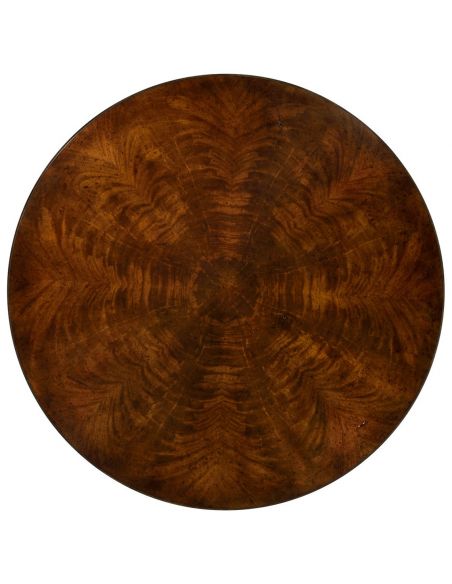 Foyer and Center Tables Brown mahogany center table