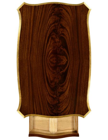TABLES - SIDE, LAMP & BEDSIDE End table gilt carved