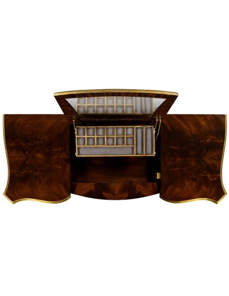 Dressing Vanities & Furnishings Dressing table with gilt carved detailling