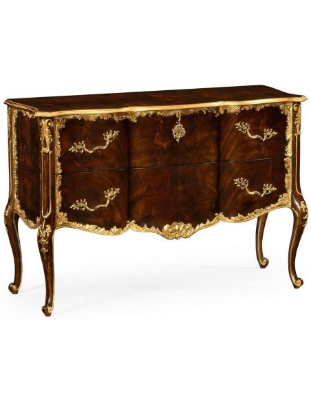 Chest of Drawers Gilded Victorian style chest of drawers