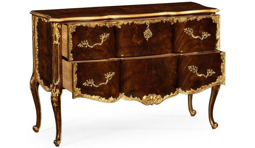 Chest of Drawers Gilded Victorian style chest of drawers