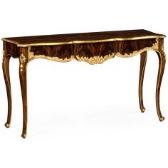 Console & Sofa Tables Console table with gilded carving