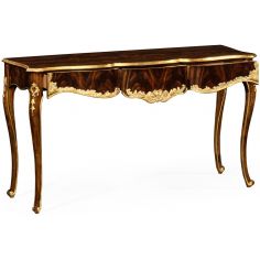 Console & Sofa Tables Console table with gilded carving 2