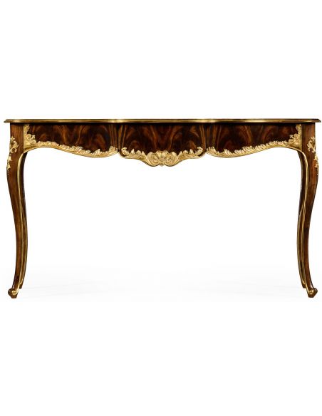Console & Sofa Tables Console table with gilded carving
