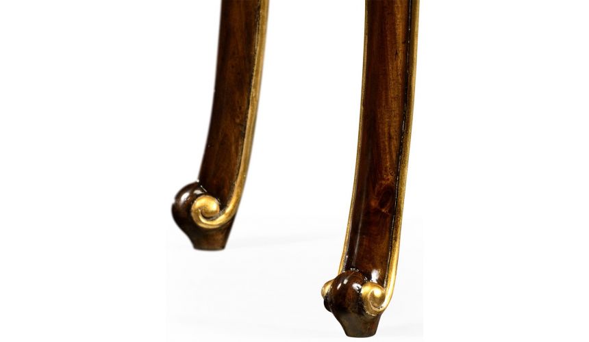 Console & Sofa Tables Console table with gilded carving