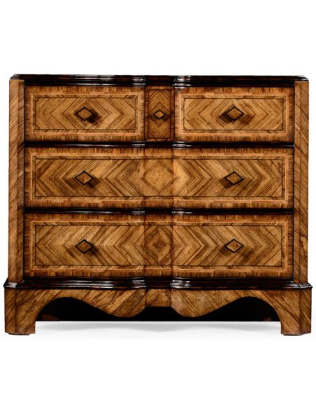 Chest of Drawers Large argentinian walnut chest of drawers