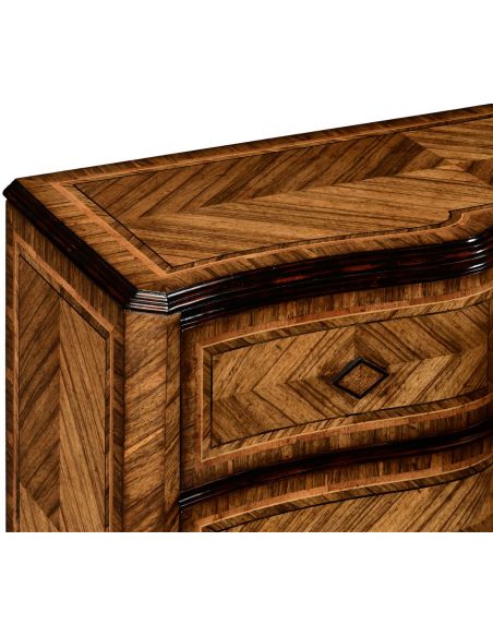 Chest of Drawers Large argentinian walnut chest of drawers
