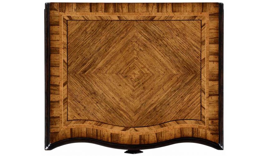 Chest of Drawers Small chest with decorative argentinian walnut veneer