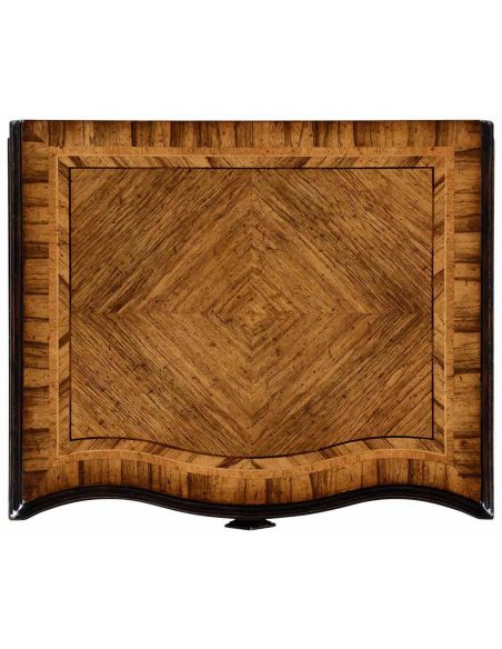 Chest of Drawers Small chest with decorative argentinian walnut veneer