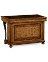 Executive Desks Burl oak \\"pangolin\\" writing desk