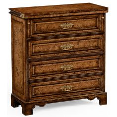Chest of Drawers Georgian style hinged top chest