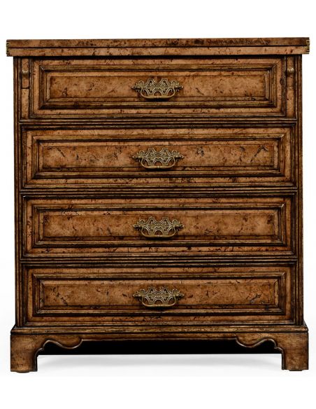 Chest of Drawers Georgian style hinged top chest