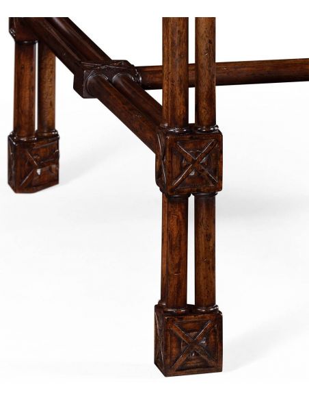 Game Card Tables & Game Chairs Chippendale gothic games table (large)