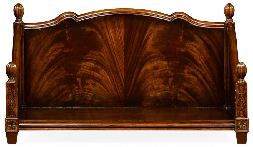 LUXURY BEDROOM FURNITURE Mahogany veneer dog bed