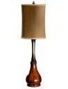 Table Lamps Mahogany and ebonised table lamp