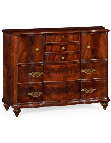 Large Persian chest of drawers 