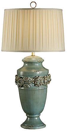 Decorative Accessories Pale Turquoise Amphora Lamp