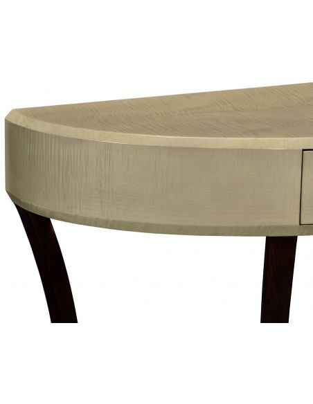 Console & Sofa Tables Opera Art Deco large demilune console table