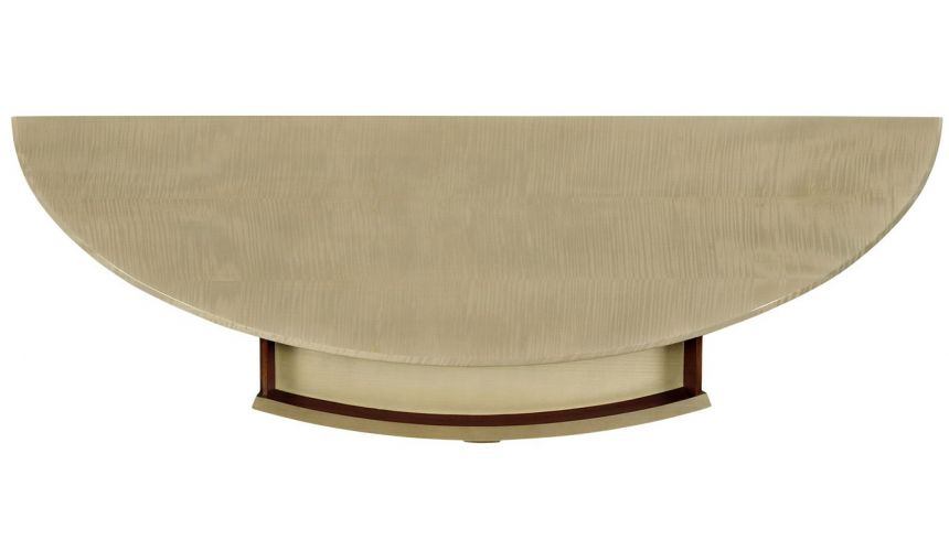 Console & Sofa Tables Opera Art Deco large demilune console table