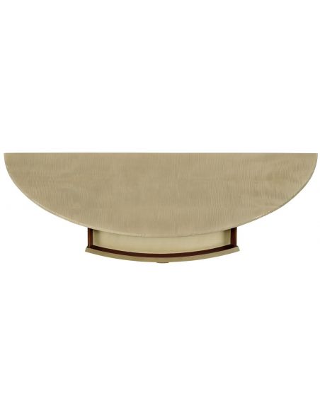 Console & Sofa Tables Opera Art Deco large demilune console table