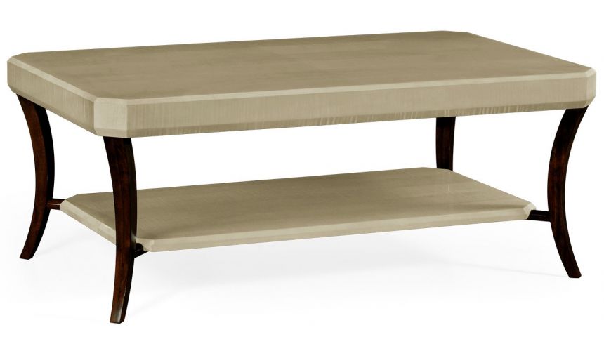 Coffee Tables Art Deco rectangular coffee table