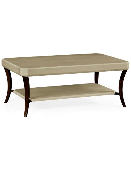 Coffee Tables Art Deco rectangular coffee table