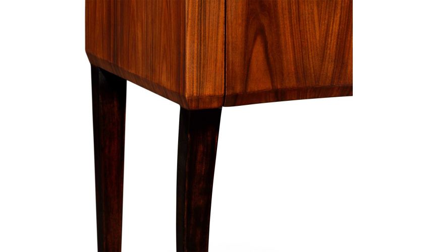 Chest of Drawers Art Deco curved chest of drawers