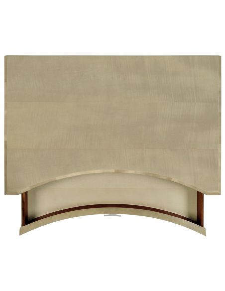 Chest of Drawers Art Deco curved chest of drawers