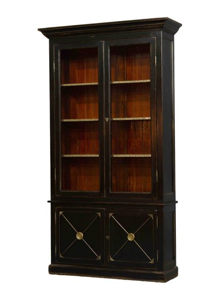 English Bookcase Two Doors.