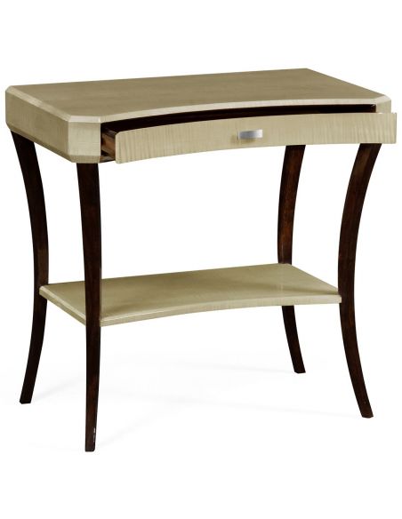 TABLES - SIDE, LAMP & BEDSIDE Opera Art Deco rectangular side table