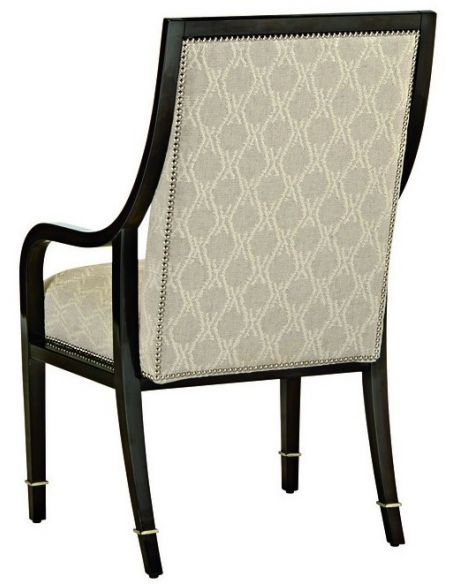 Dining Chairs Chic modern dining room chair with arms