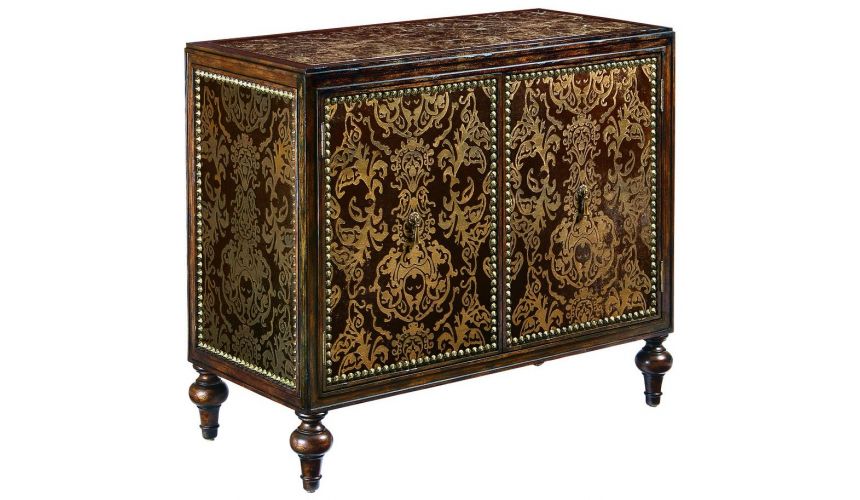 LUXURY BEDROOM FURNITURE Mirrored nightstand