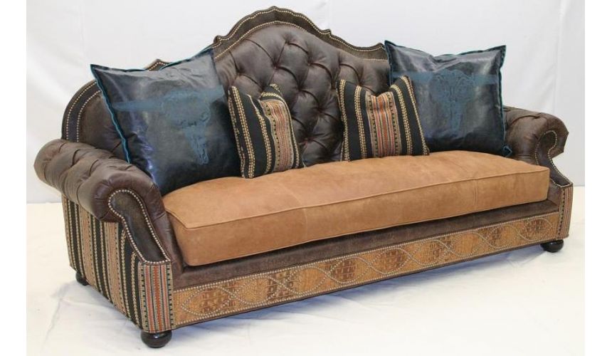 American Made Leather Sofa Set 99