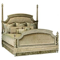 BEDS - Queen, King & California King Sizes Four post bed with intricate hand carved wooden details 2