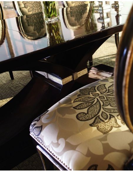 Dining Tables Art deco inspired dining table