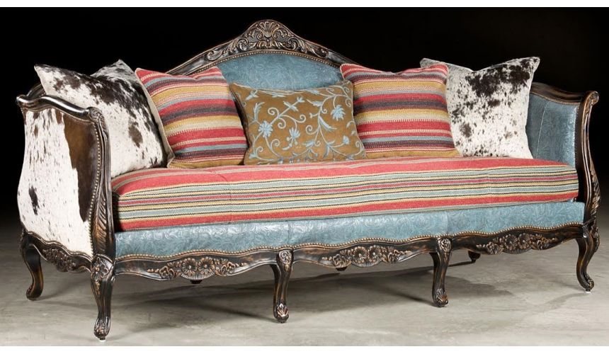 SOFA, COUCH & LOVESEAT Wild west collection super western style sofa