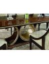 Dining Tables Art deco dining table with beautiful wooden inlay work