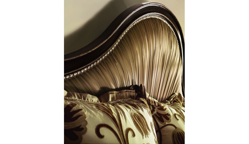 BEDS - Queen, King & California King Sizes Bed with gorgeous pleated headboard