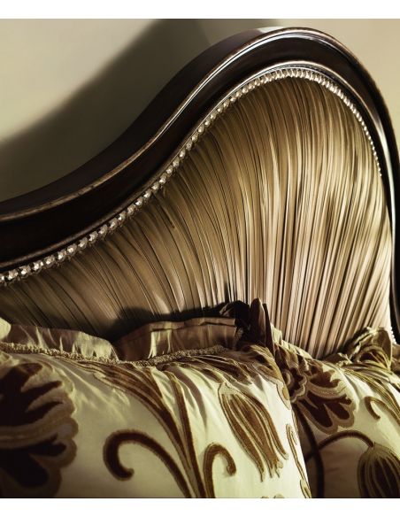 BEDS - Queen, King & California King Sizes Bed with gorgeous pleated headboard