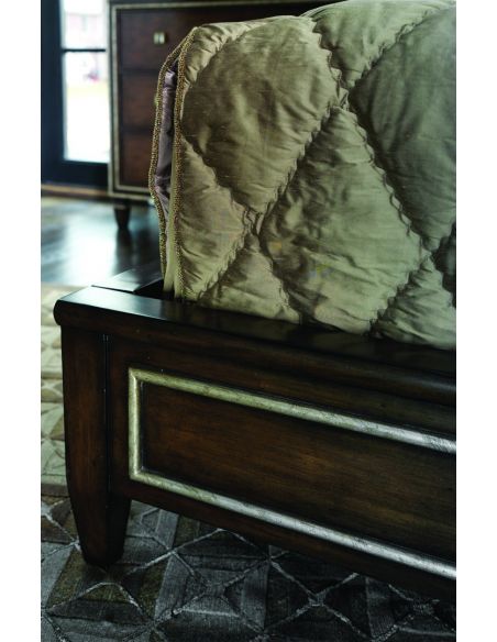 BEDS - Queen, King & California King Sizes Bed with gorgeous pleated headboard