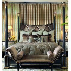 LUXURY BEDROOM FURNITURE Stunning four poster bed