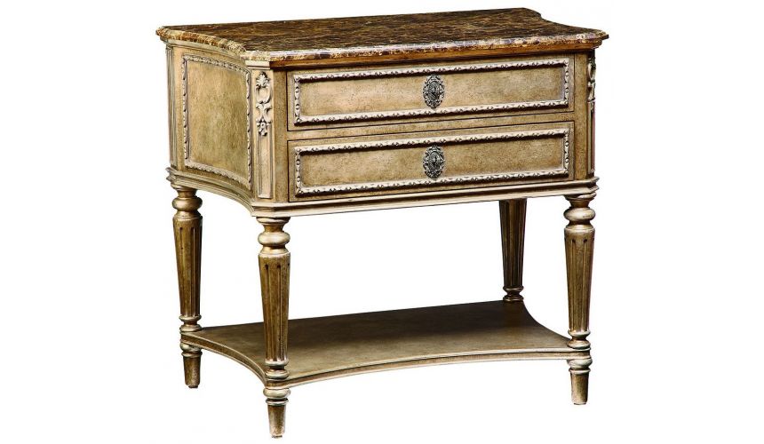 Chest of Drawers French Provencal influenced nightstand