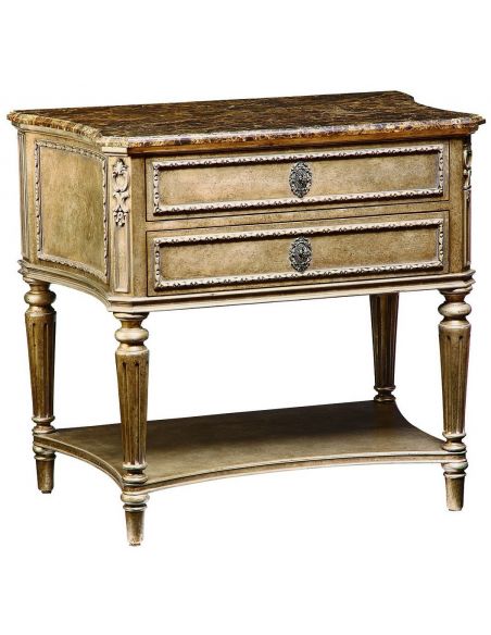 Chest of Drawers French Provencal influenced nightstand
